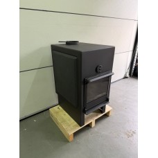 Harrie Leenders Boxer speksteenkachel (gebruikt) Harrie Leenders Boxer speksteenkachel (gebruikt)