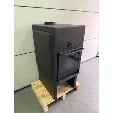 Harrie Leenders Boxer Hoog speksteenkachel (gebruikt) Harrie Leenders Boxer Hoog speksteenkachel (gebruikt)