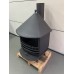 Leuke Openhaard houtkachel met spatscherm (VERKOCHT) Leuke Openhaard houtkachel met spatscherm (VERKOCHT)